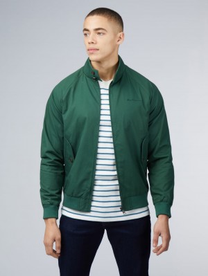 Ben Sherman Signature Harrington Jassen Groen | 37TMCNEWA