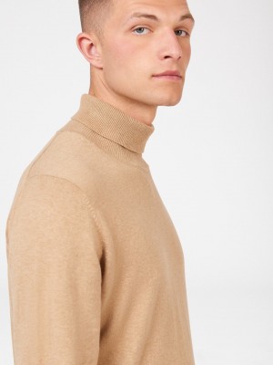 Ben Sherman Signature Roll Neck Gebreide Kleding Grijs | 29EKGDYCH