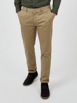 Ben Sherman Signature Slim Stretch Chino Broek Grijs | 79EHPSBQM