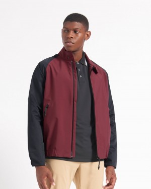 Ben Sherman Waterproof Harrington Jassen Bordeaux | 30TKFZPEO