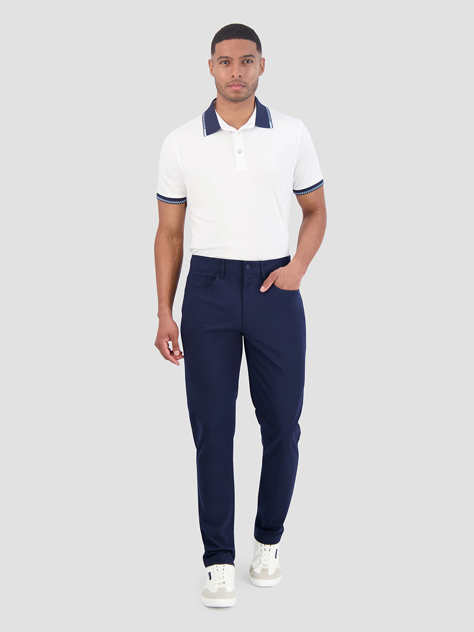 Ben Sherman 4Way Stretch Tech Long Broek Donkerblauw | 79SJLVKZY