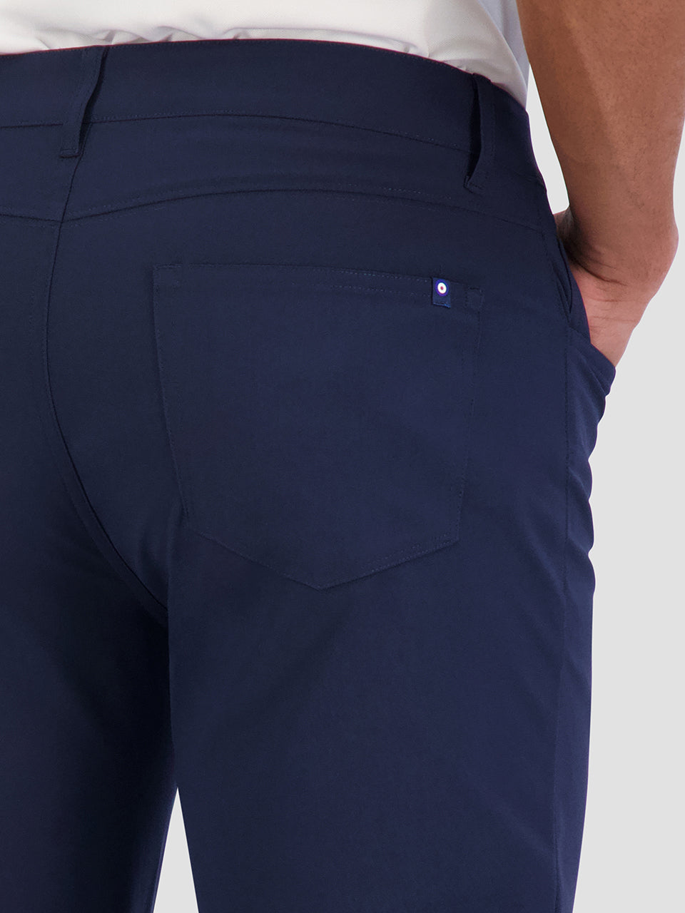 Ben Sherman 4Way Stretch Tech Long Broek Donkerblauw | 79SJLVKZY