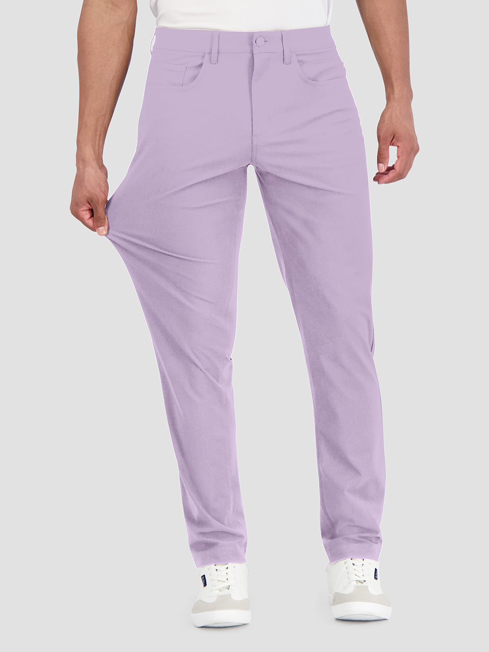 Ben Sherman 4Way Stretch Tech Long Broek Paars | 25FXQCPSO