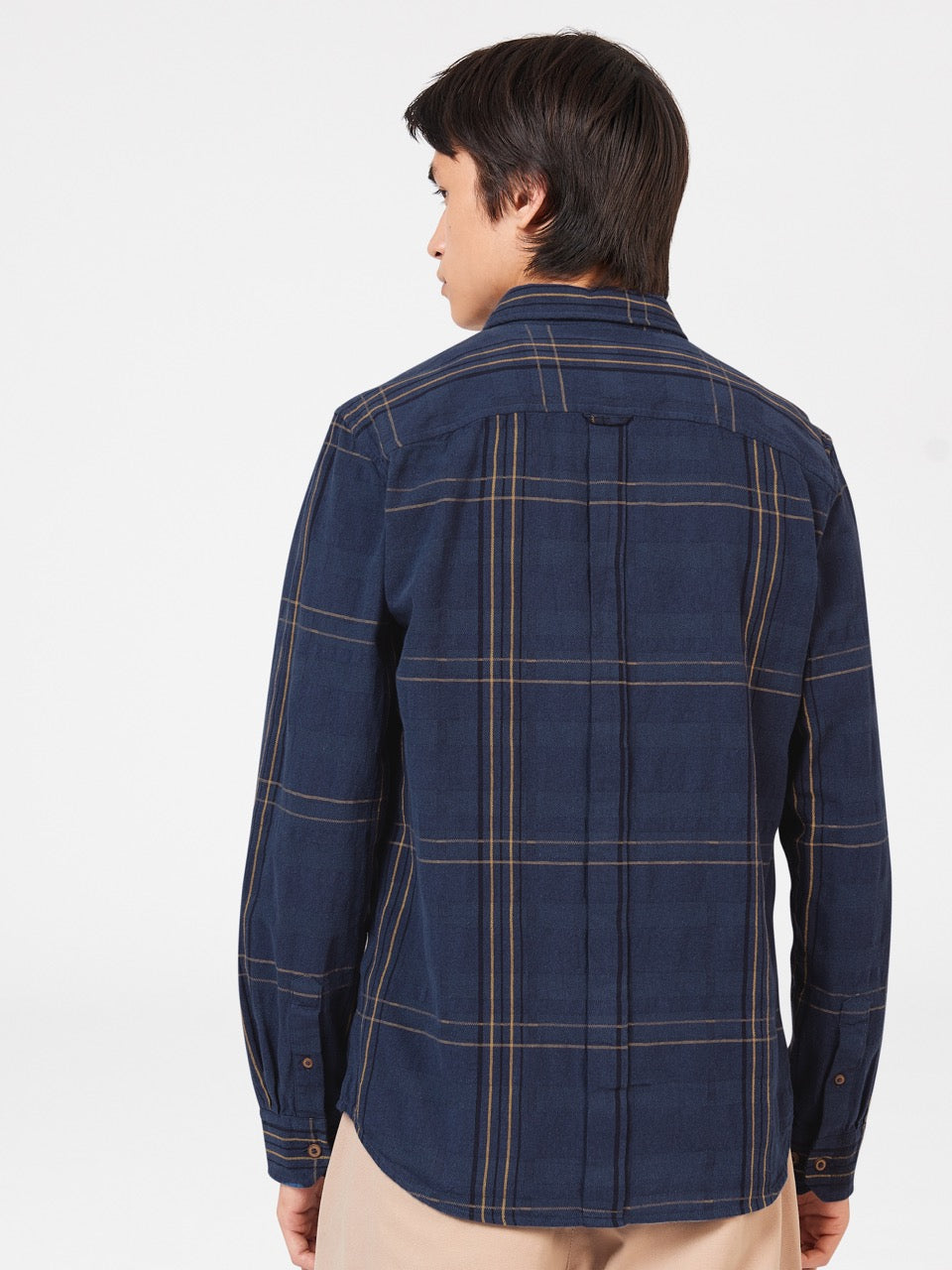 Ben Sherman B by Ben Sherman Indigo Check Overhemd Indigo | 28XSAHFJK