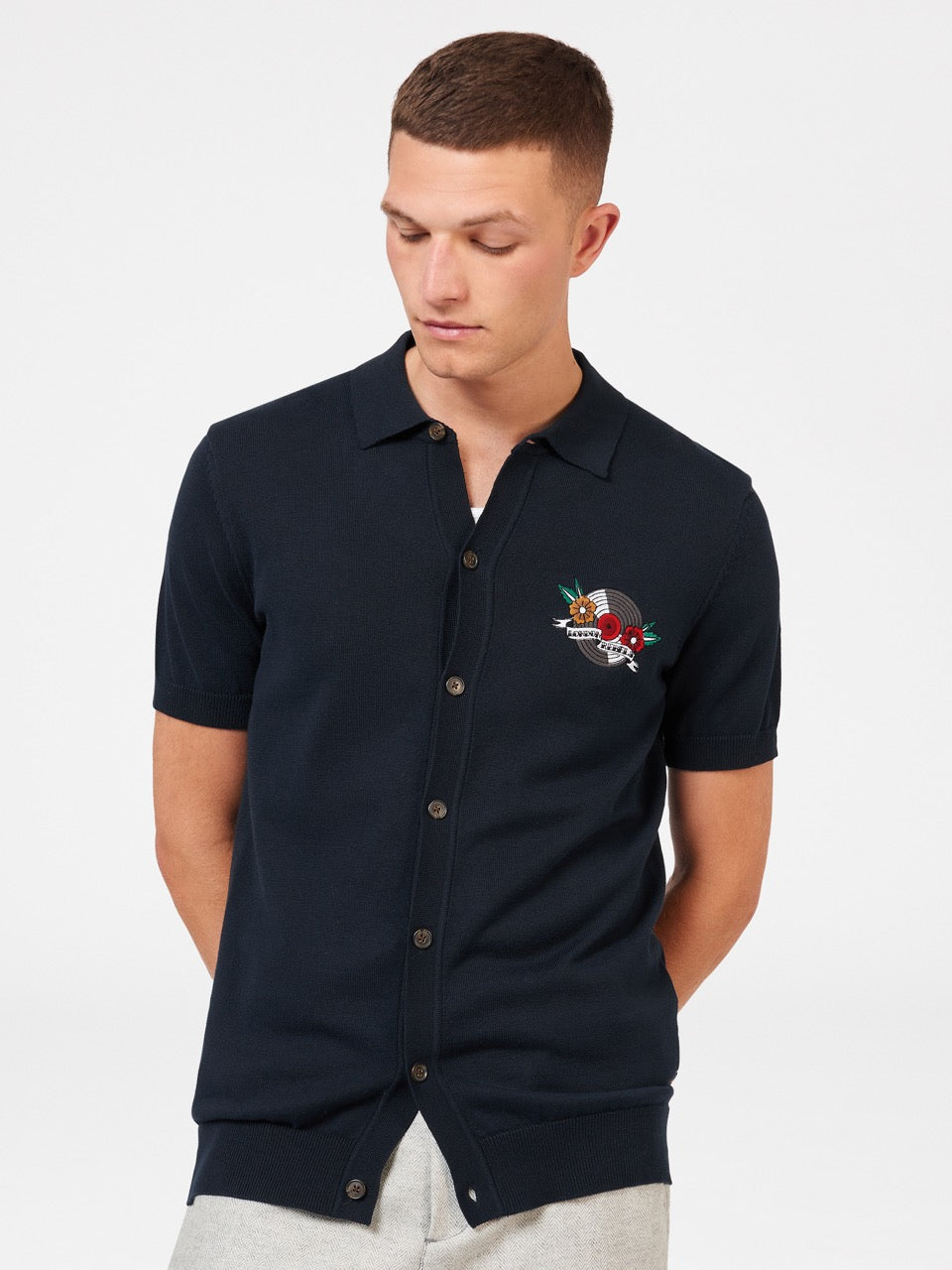 Ben Sherman B by Ben Sherman London Rebels Polo Hals Trui Donkerblauw | 01DJCRZQB