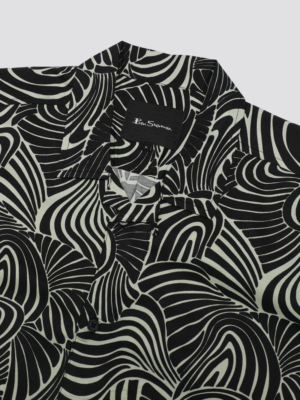 Ben Sherman B by Ben Sherman Psychedelic Swirl Print Overhemd Mintgroen | 92MEFQCWU