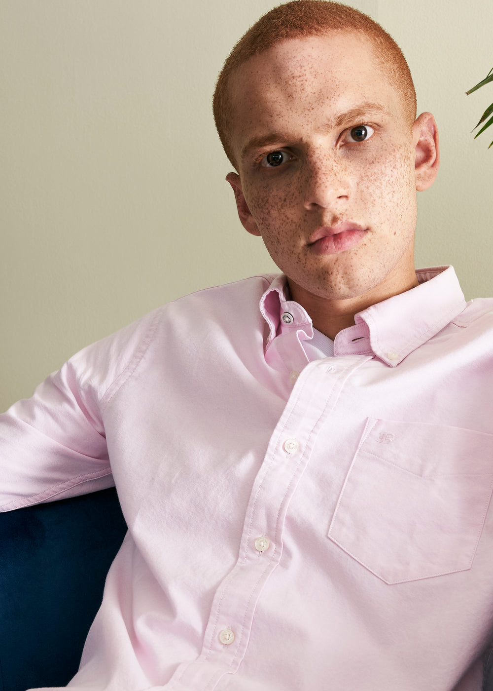 Ben Sherman Brighton Oxford Organic Overhemd Roze | 36XACRDQH