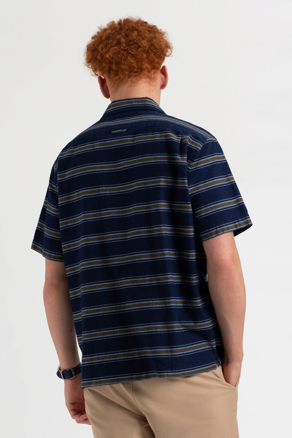 Ben Sherman Dalston Blues Lightweight Stripe Overhemd Indigo | 32XHVLNAI