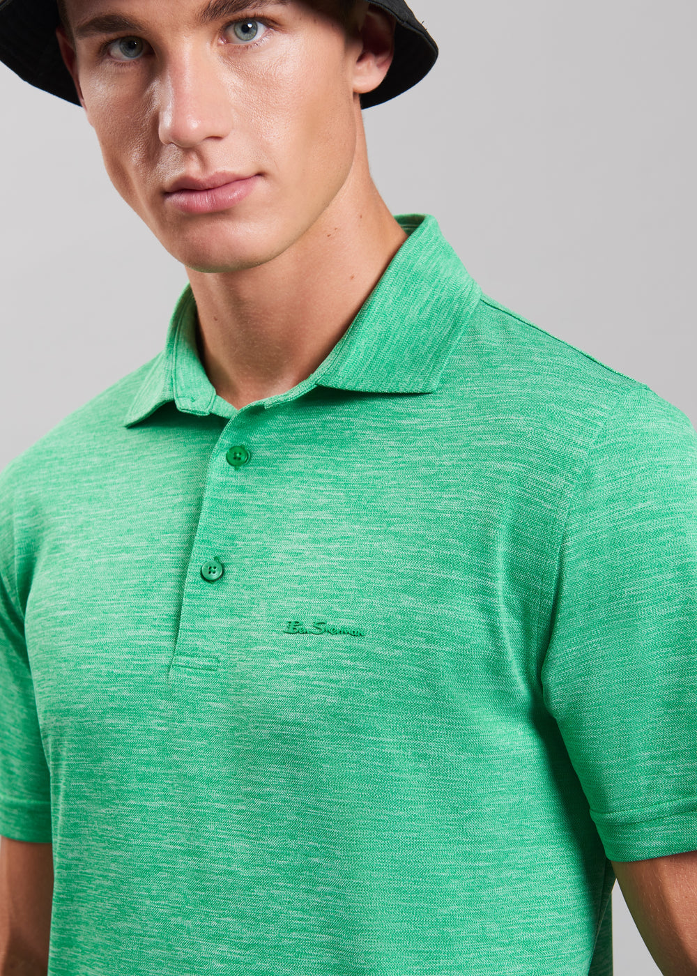 Ben Sherman Short Sleeve Poloshirt Groen | 68KAIQEND