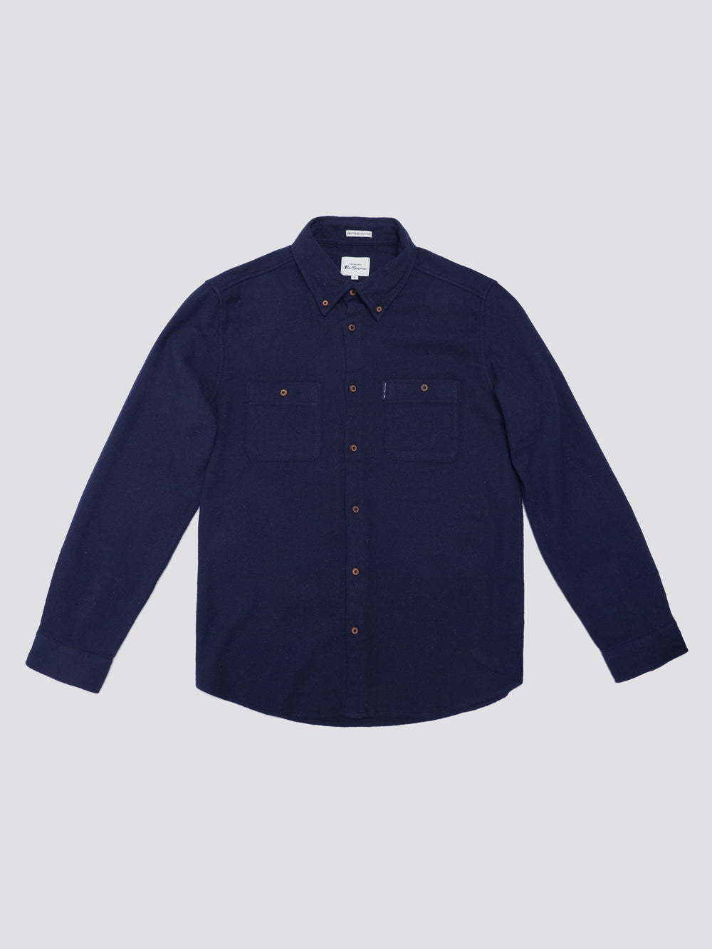 Ben Sherman Signature Boucle Overhemd Donkerblauw | 28NOAWDBP