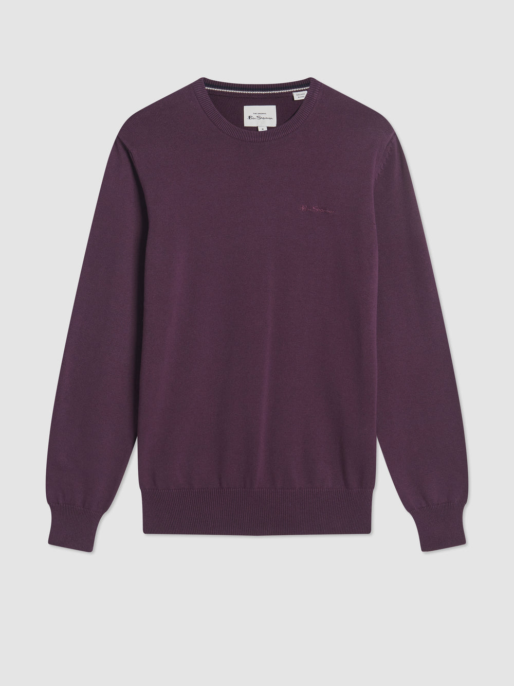 Ben Sherman Signature Crewneck Gebreide Kleding Paars | 96XFHOKMR