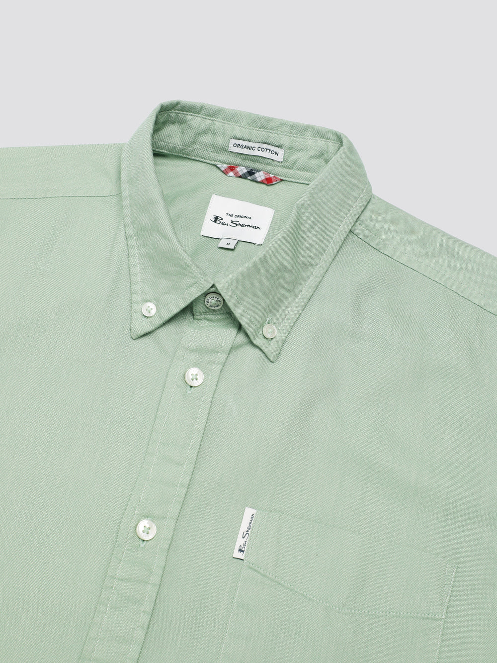 Ben Sherman Signature Short Sleeve Oxford Overhemd Groen | 60SEQWCDG