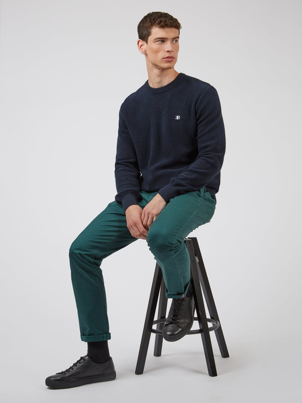 Ben Sherman Signature Slim Stretch Chino Broek Groen | 78NDZJBFI