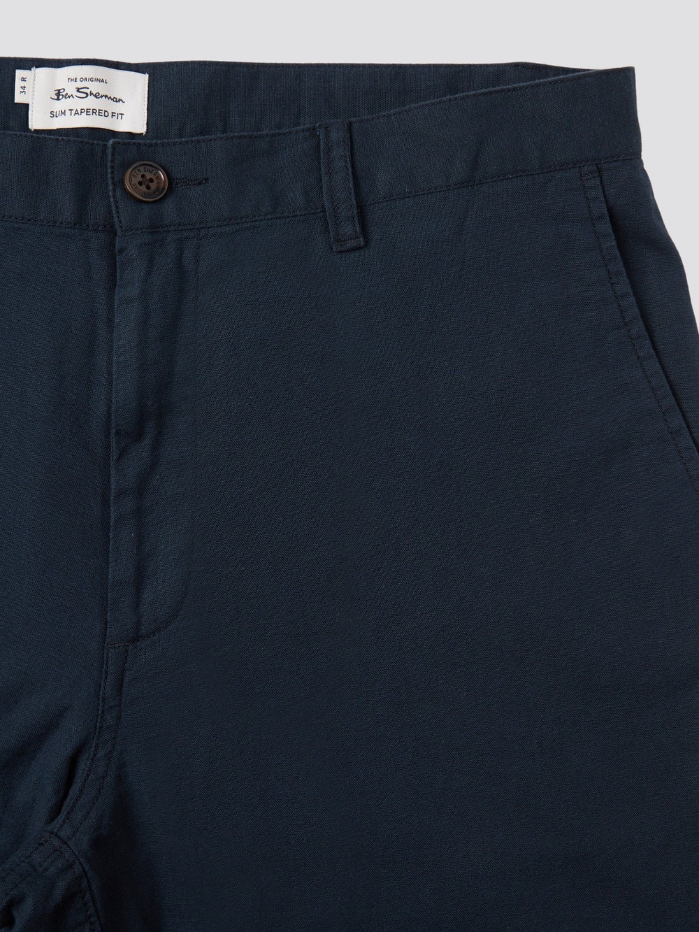 Ben Sherman Signature Slim Taper Linen Broek Groen | 97CNRZPYE